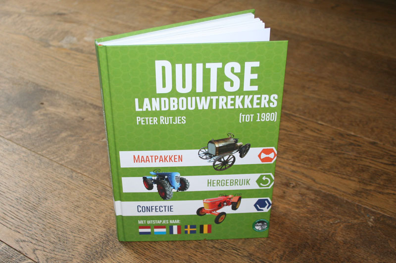 Boek ontwerp Duitse Landbouwtrekkers - Peter Rutjes